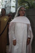 Jaya Bachchan vote in Mumbai on 15th Oct 2014